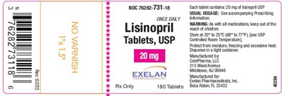Lisinopril 20mg (180 Tablets).jpg - Lisinopril 20mg (180 Tablets)